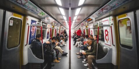 train interior