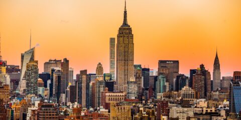 landscape photo of New York Empire State Building