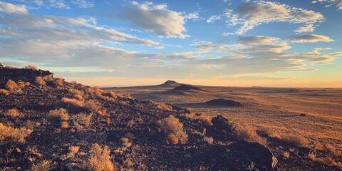 brown and green mountain under blue sky during daytime