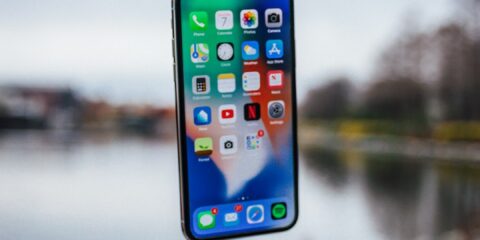 Unmoderated Task – Recent Mobile Experience (Nationwide) – Earn $25 silver iPhone X floating over open palm
