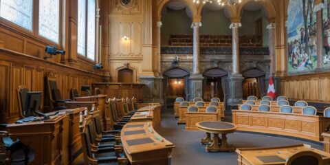 brown wooden chairs inside building