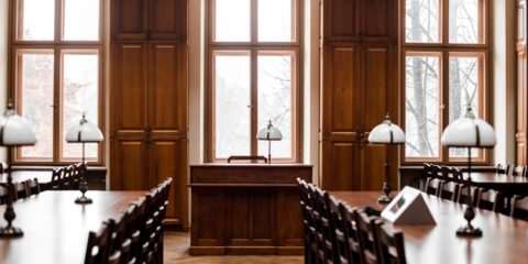 Virtual Interview – Mock Trial (Milwaukee, WI) – Earn $250 a room filled with lots of wooden tables and chairs